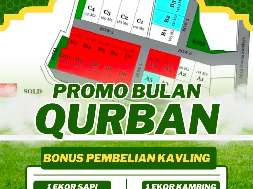 PROMO BERKAH RAMADHAN TANAH KAVLING DI PUSAT KOTA SERANG