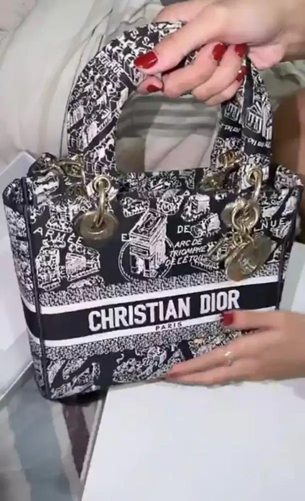 Dior Tote Bag (kelengkapan mulus dan fullset+nota)