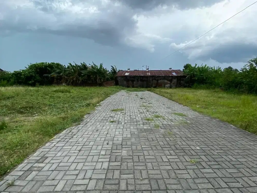 dijual kavlingan tanah siap bangun di gentan baki timurnya luwes gentan luas 99m2 sertifikat ready