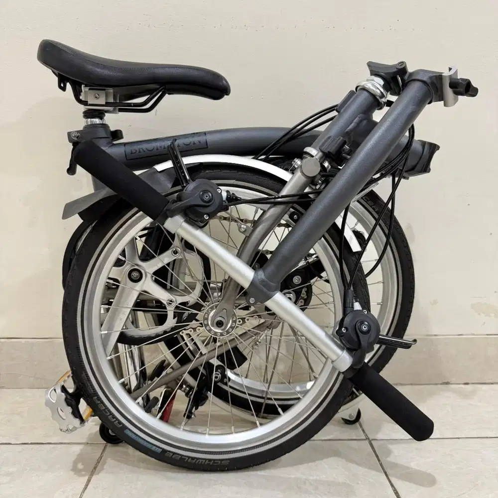 BROMPTON S6Lx GRAPHITE METALLIC 2020 - TITANIUM SUPERLIGHT