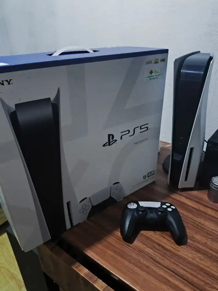 PS5 Sony Playstation 5 Console Disc Version Fat EX Indo Resmi