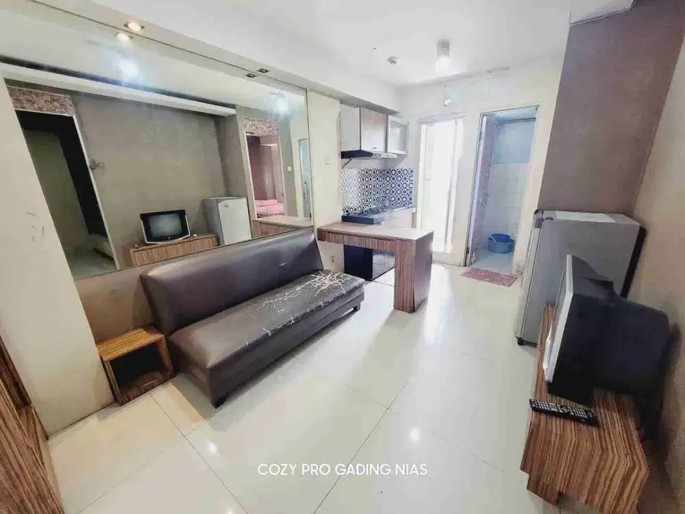 dijual 2 kmr gading nias tower alamanda furnish view lepas shm