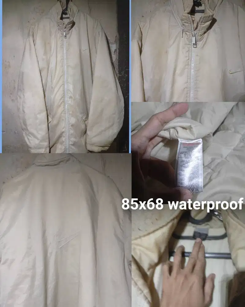 jaket nike oversize waterproof