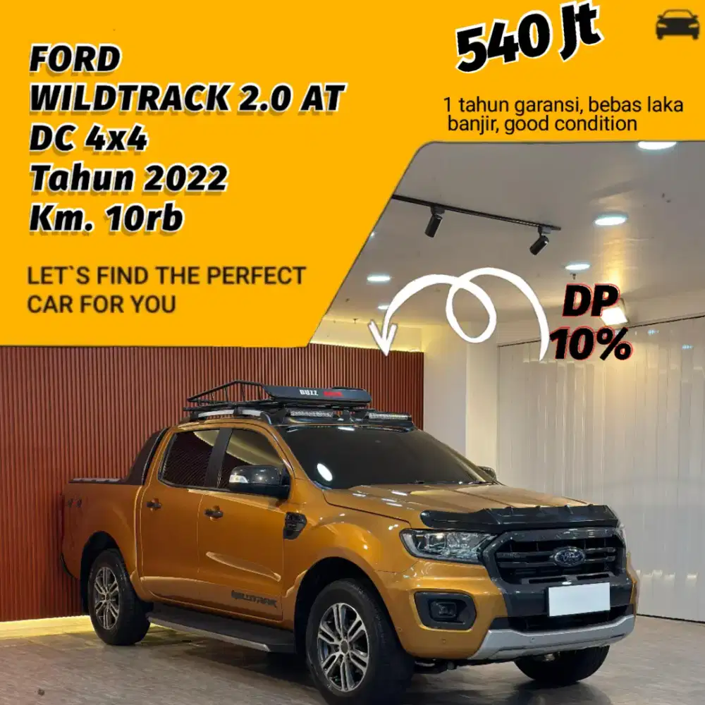 Ford Ranger Wildtrack DC 4x4 2.0 AT Tahun 2022