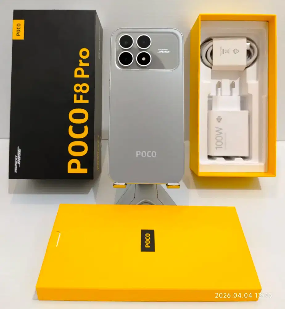 Xiaomi Poco F8 Pro 5G 12/512 Gb Likenew 100% Resmi Maret 2028 bs TT/BT