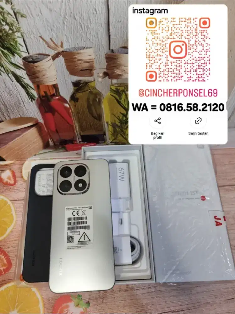 Jual hp likeNEW Xiaomi 15T 5g RAM 12gb istimewa BH 100% supermulus