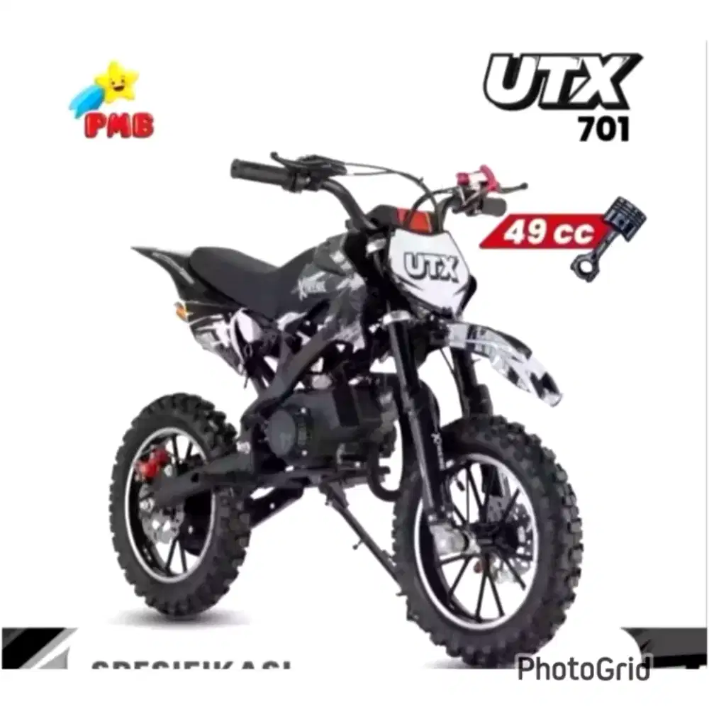 Trail utx mini 49cc, bensin