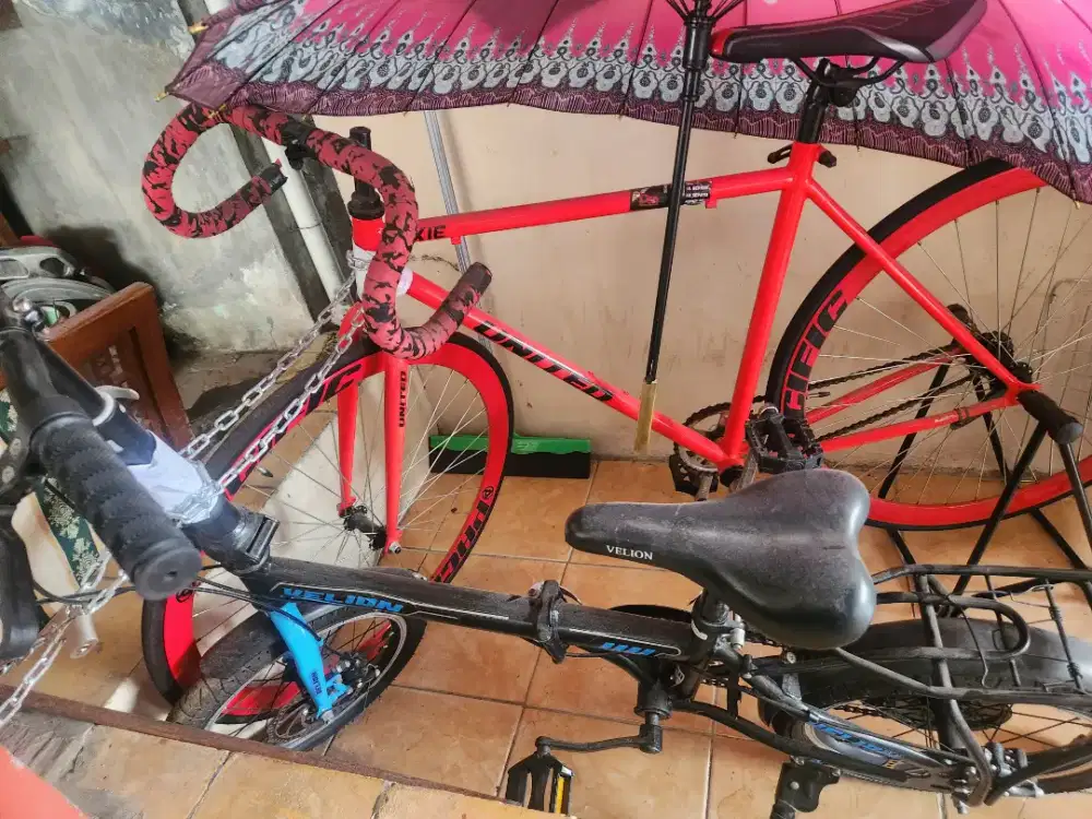 Dijual sepeda pixie dan sepeda lipat