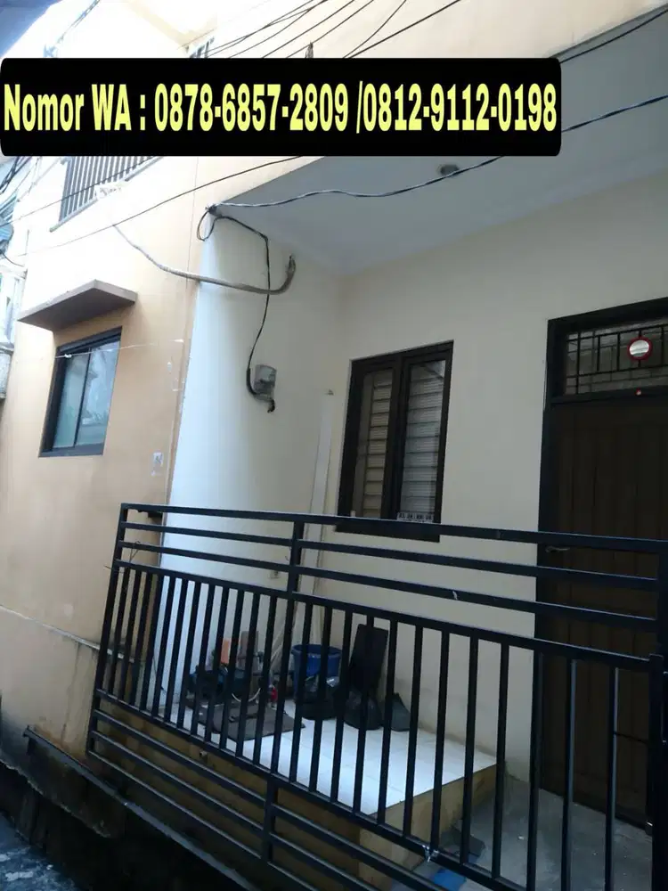 Disewakan rumah murah di lokasi stretegis jakarta pusat