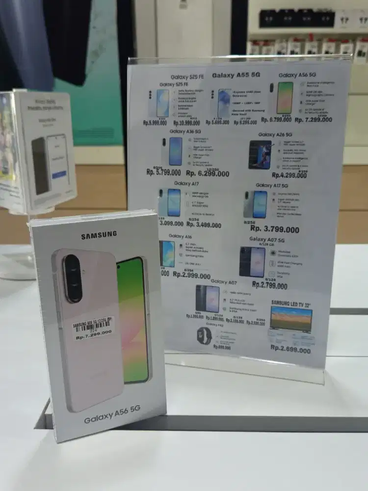 SAMSUNG GALAXY A56 5G 12/256 GB READY STOCK DI TOKO ATLANTIS JEMPONG