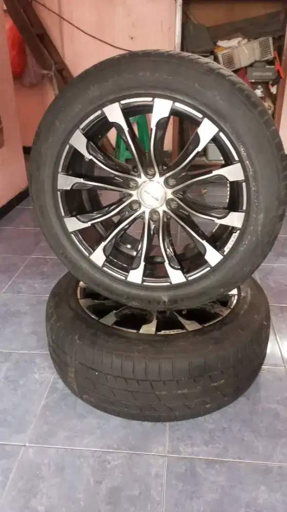Velg Mobil Wald R20 pcd 5x114 Lebar 8,5 Et40 + Ban Yokohama 275/55 R20