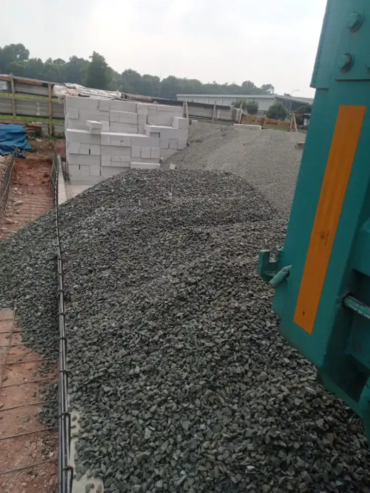 Pasir pasang batu belah makadam pasir cor abu batu