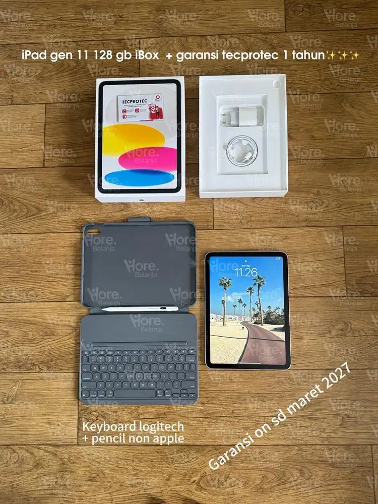 Wts Jual iPad gen 11 (A16) 128 gb iBox + garansi tecprotect