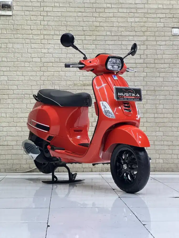 RARE ITEM‼️ Vespa S125 Pmk 2023 Facelift Orange Tramonto