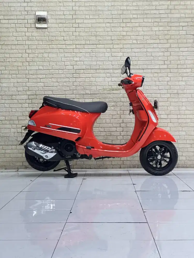 RARE ITEM‼️ Vespa S125 Pmk 2023 Facelift Orange Tramonto