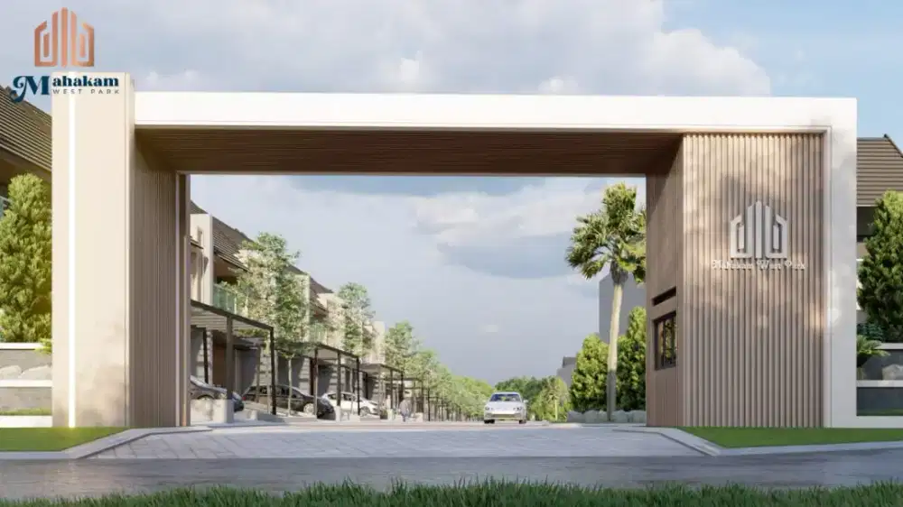 Rumah Modern Mahakam West Park