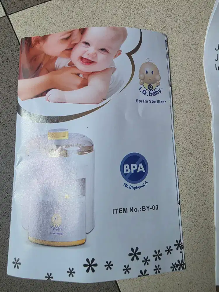Steam sterilizer botol ASI bayi