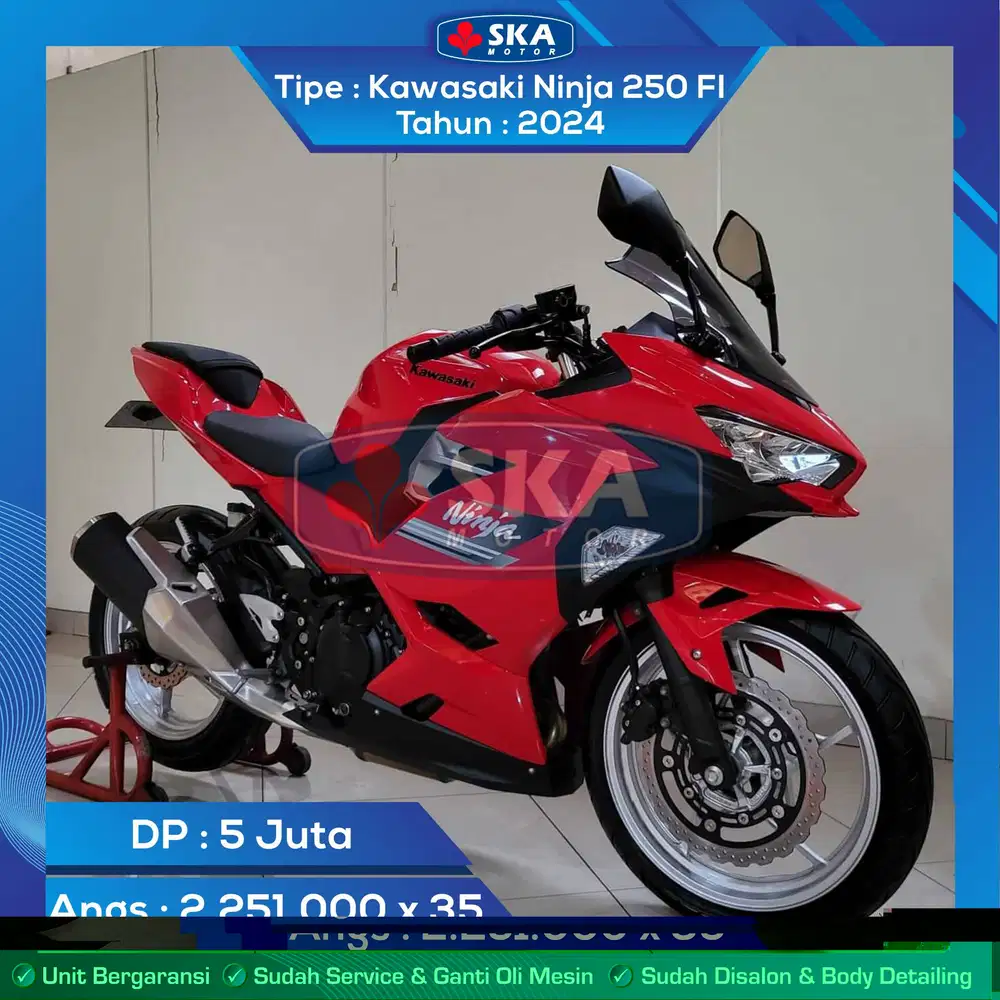 Kawasaki Ninja 250 FI Tahun 2024