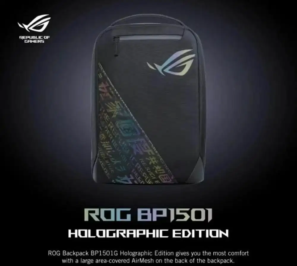 Tas Laptop ROG BP1501 Holograpic