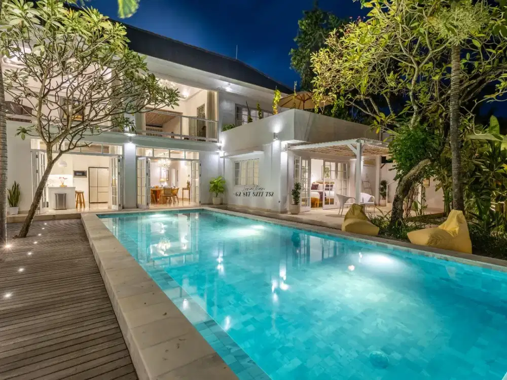Luxury Villa 4 Kamar Tirta Akasa Sanur Dekat Pantai - VSSU
