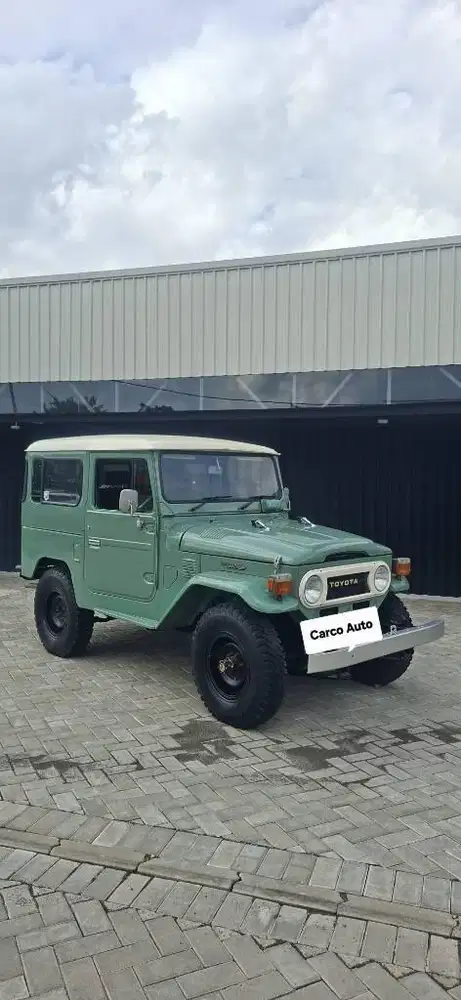 Toyota Landcruiser Hardtop 1977 Hijau Antik