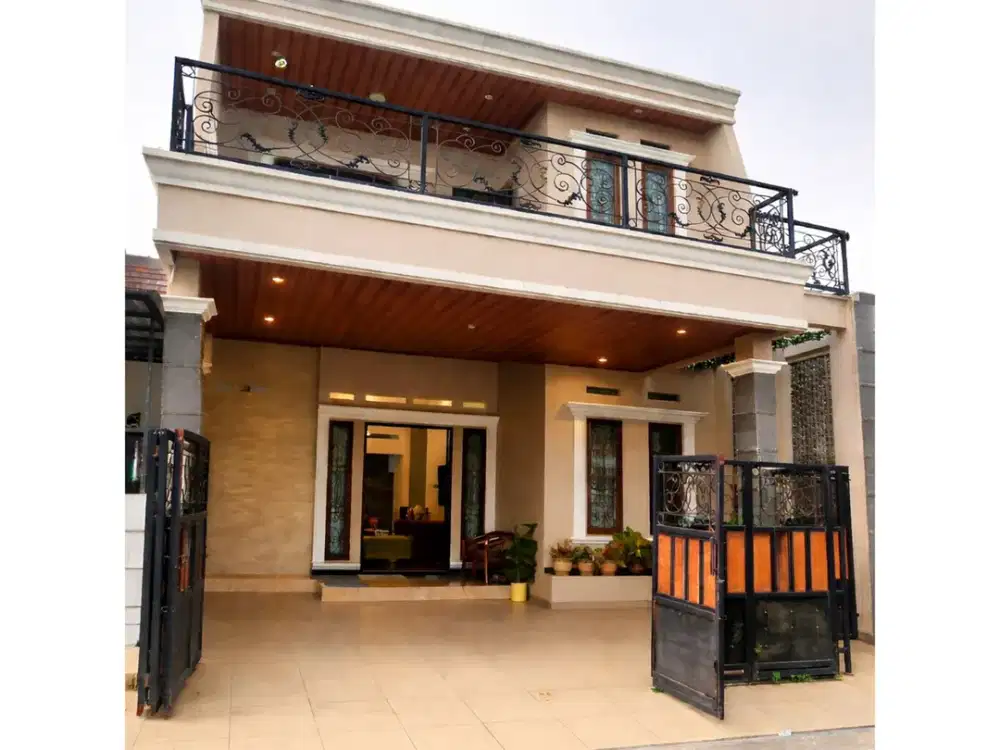 DIJUAL RUMAH MEWAH 2 LANTAI BAGUS SIAP HUNI DI VILLA BOGOR INDAH BO214