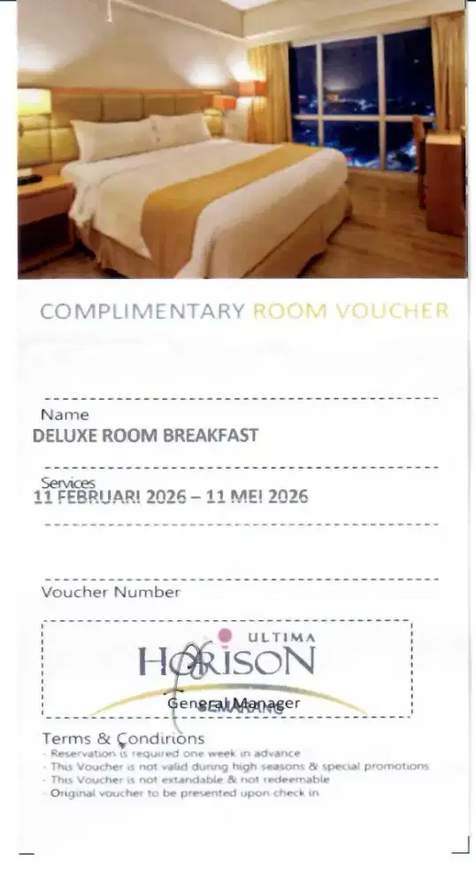 Jual voucher Horizon Ultima Hotel Semarang