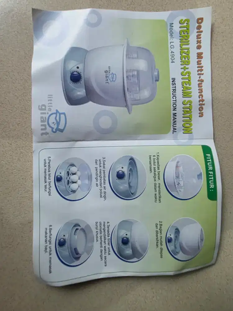 Deluxe sterilizer botol ASI bayi