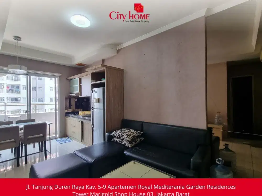 Disewakan Apartemen 2 BR Furnished di Mediterania Garden Residences 2