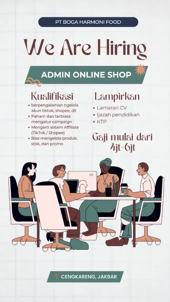 ADMIN TIKTOK SHOP