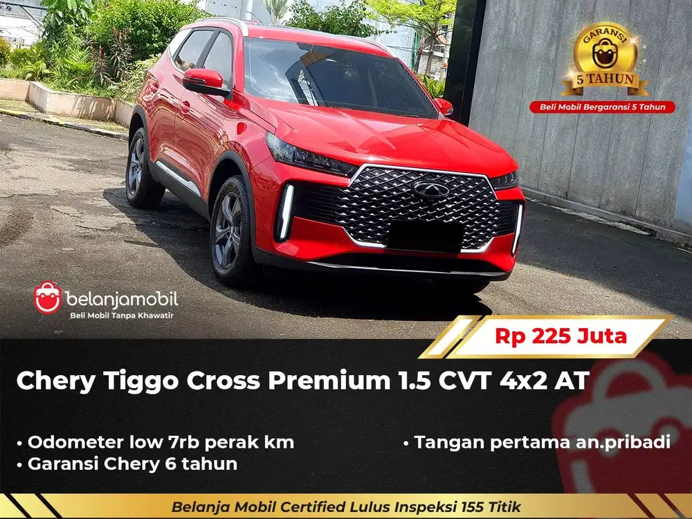 [ LOW KM 7RB ] Chery Tiggo Cross Premium 1.5 CVT 4x2 AT 2025/2026
