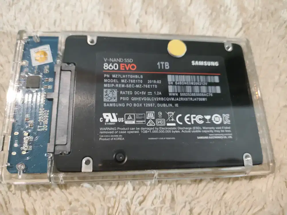 Samsung SSD 1 TB 860EVO