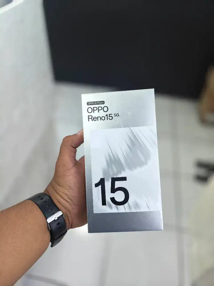 OPPO RENO 15 5G 8/256 NEW SEGEL BERGARANSI RESMI!!