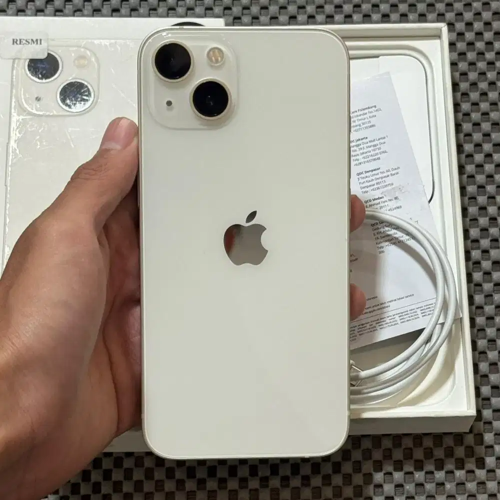 iPhone 13 128GB STARLIGHT GARANSI RESMI