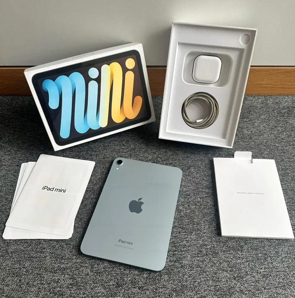 iPad Mini 7 128GB Mulus Like New No Minus