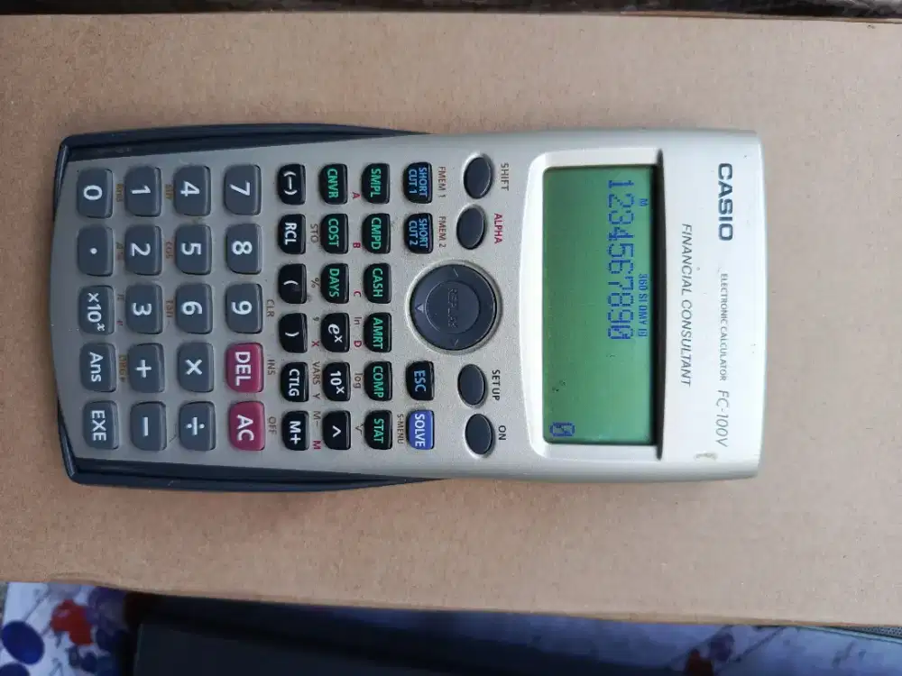 Calculator Casio FC-100V