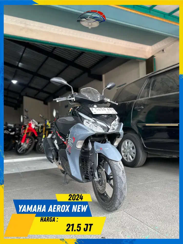 YAMAHA AEROX NEW 2024 PLAT Z SUMEDANG READY MASZEHH HIKMAH MOTOR KEPUH