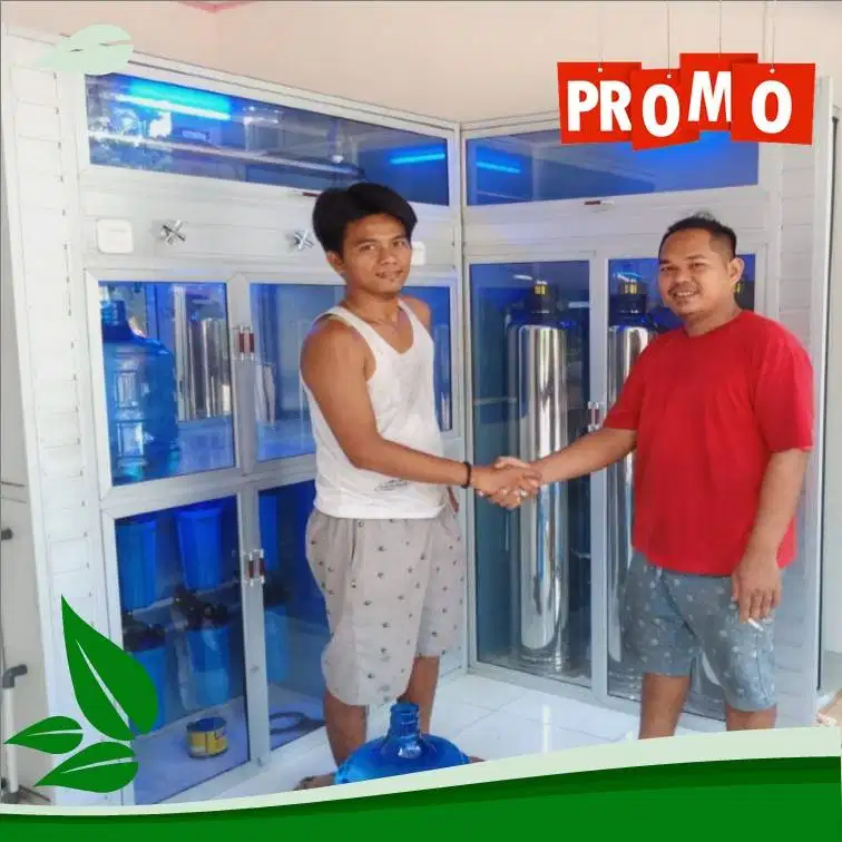 MD Water Filter Distributor Depot Air Minum isi Ulang Mineral dan RO