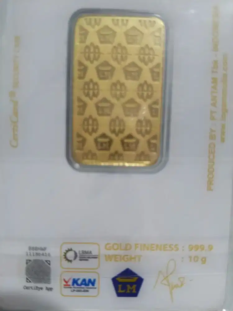 Logam Mulya Antam 10gr
