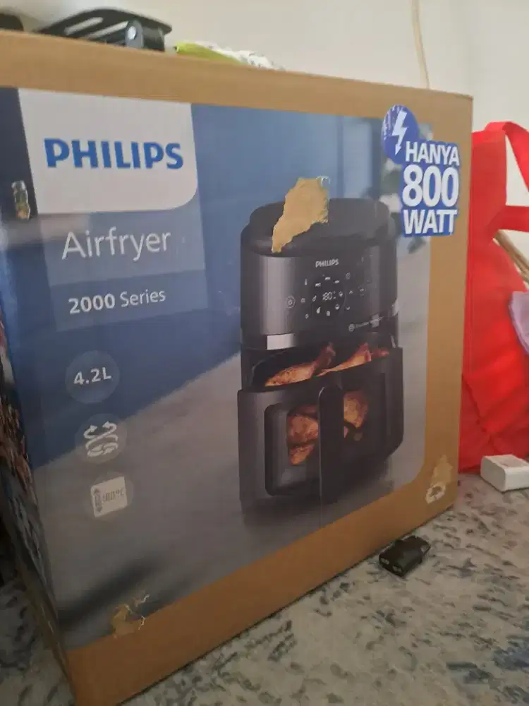 Air fryer phillips Baru 100%