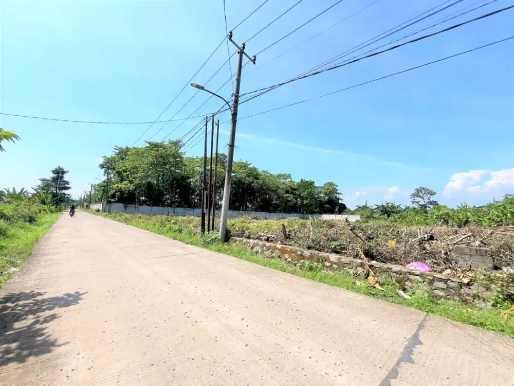 Tanah Kavling Akses Tepi Jalan, Dekat HIERA BSD