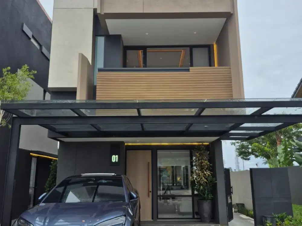 Cendana Alpha 3 Lantai – 4KT Siap Huni, Carport 2 Mobil!