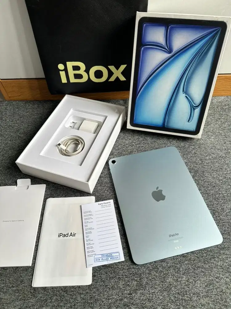 IPad AIR M2 128GB eks iBoX Super Mulus Like New No Minus