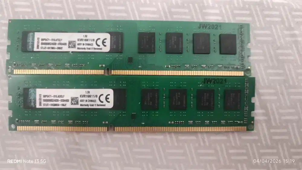 RAM DDR 3 8GB 12800/1600MHz