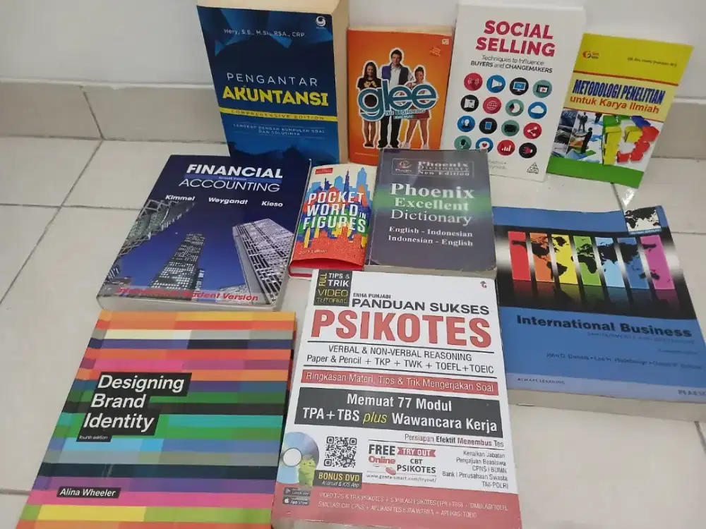 Dijual buku baru/second