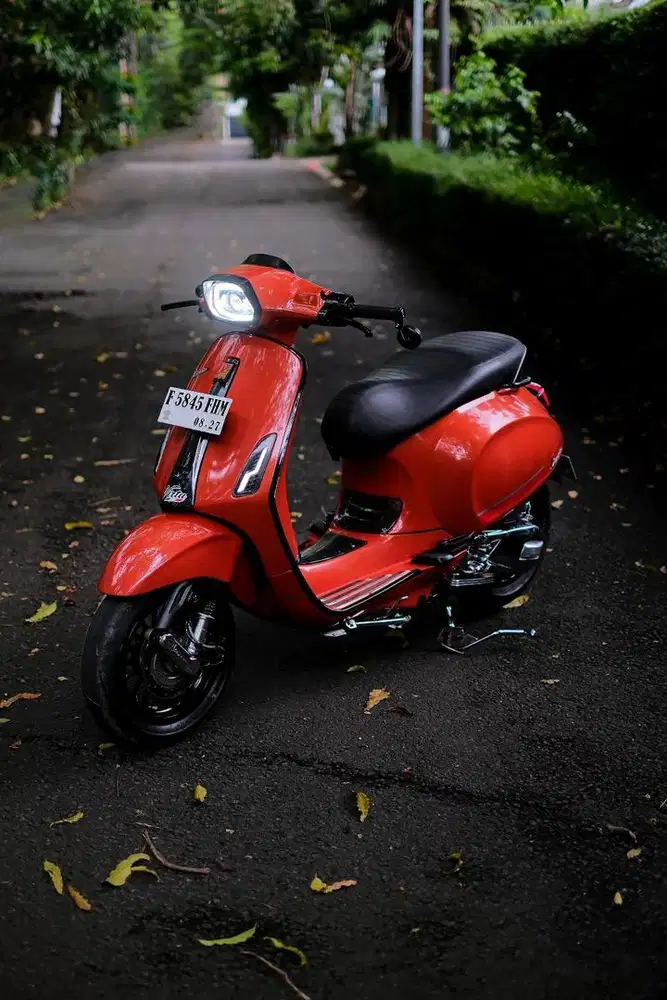 VESPA SPRINT S 150 IGET ABS FACELIFT 2022 MODIFIKASI GANTENG