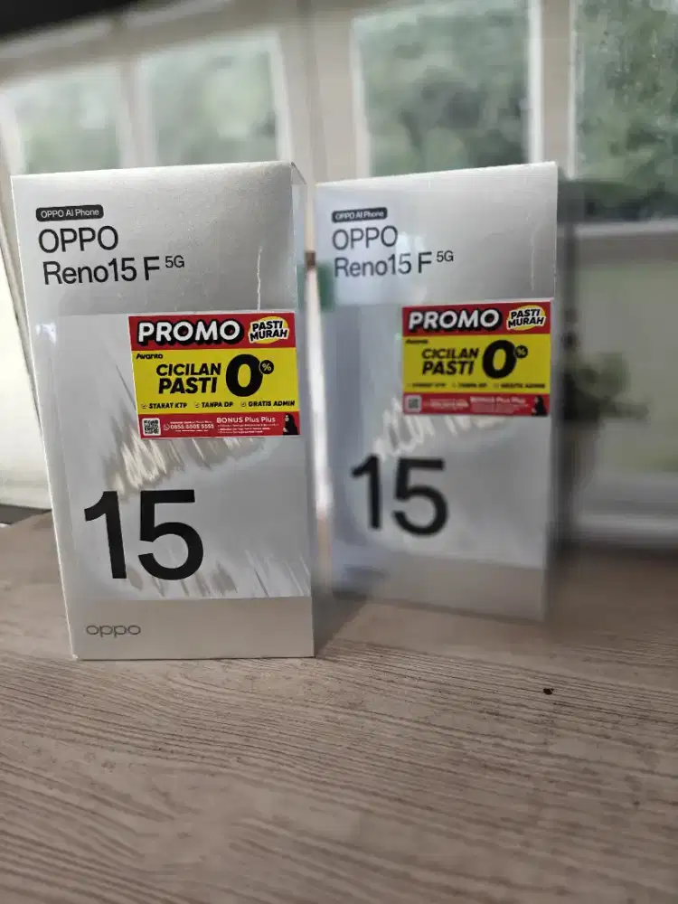 Oppo Reno 15F 5g , bisa tanpa dp , free 2x cicilan