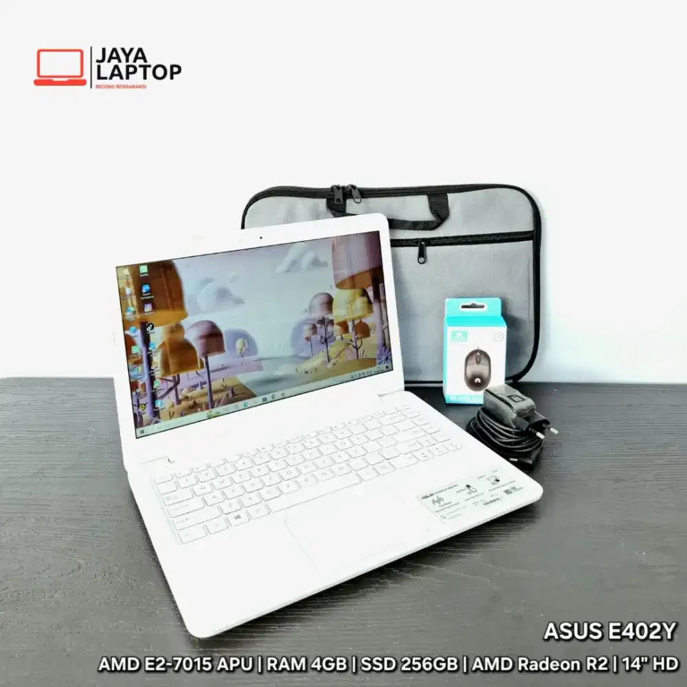 Asus Vivobook E402YA AMD E2 4/256GB 14 inch Laptop Second Bekas Murah