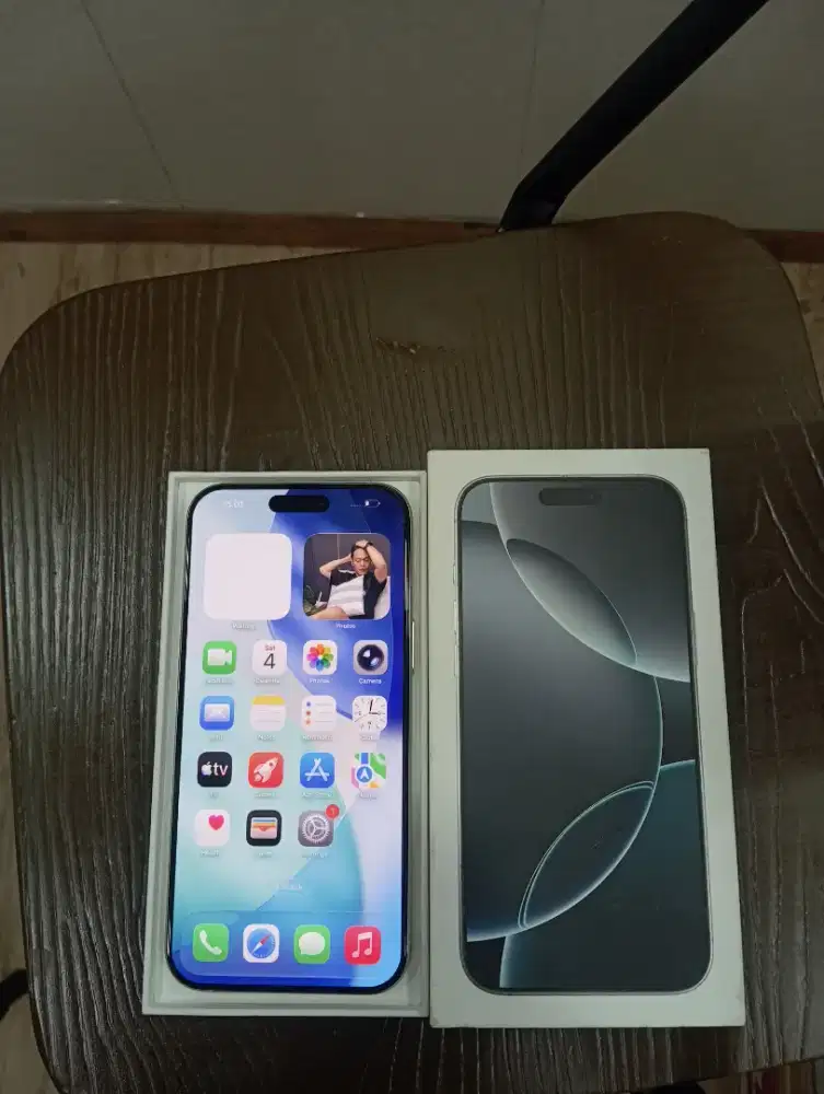 iPhone 16 Promax 256Gb Silver iBox Fullset Original