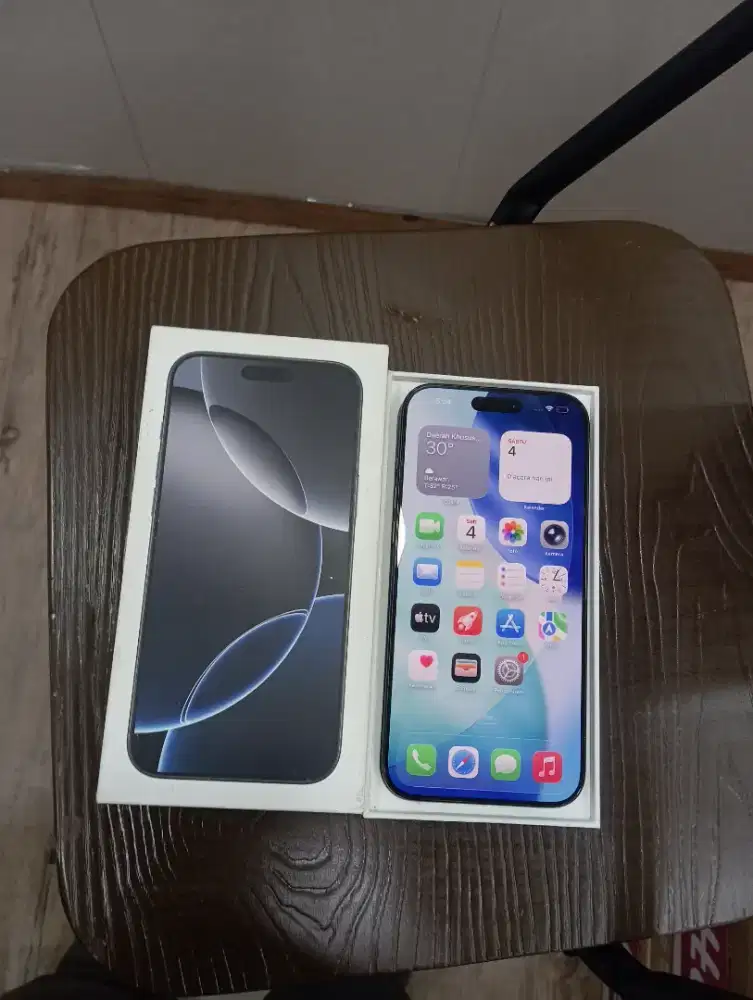 iPhone 16 Promax 256Gb Black iBox Normal Fullset